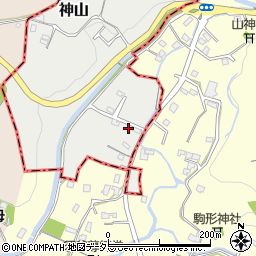 静岡県御殿場市神山8周辺の地図