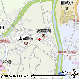 愛知県豊田市武節町屋敷周辺の地図