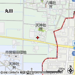 愛知県稲沢市中之庄町辻畑3周辺の地図