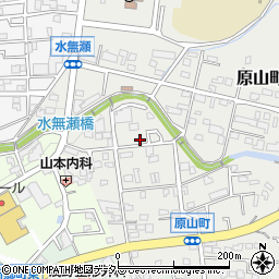 愛知県瀬戸市原山町172周辺の地図