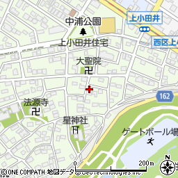 愛知県名古屋市西区上小田井1丁目156周辺の地図