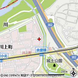 愛知県名古屋市守山区川上町87周辺の地図