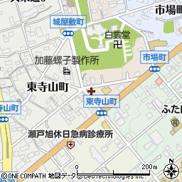 愛知県瀬戸市城屋敷町50周辺の地図