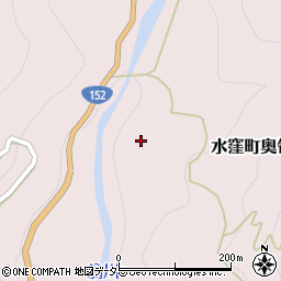 静岡県浜松市天竜区水窪町奥領家4809周辺の地図