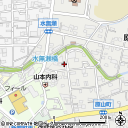 愛知県瀬戸市原山町146周辺の地図