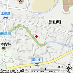 愛知県瀬戸市原山町53周辺の地図