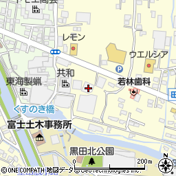 静岡県富士宮市田中町129周辺の地図