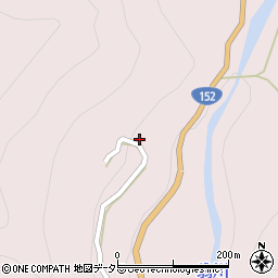 静岡県浜松市天竜区水窪町奥領家5212周辺の地図