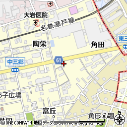 名古屋瀬戸線周辺の地図