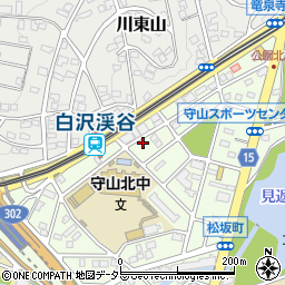 愛知県名古屋市守山区松坂町174周辺の地図