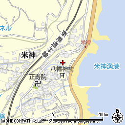 神奈川県小田原市米神5周辺の地図