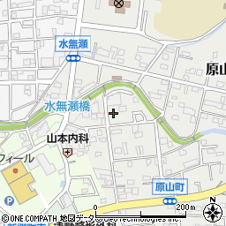 愛知県瀬戸市原山町168周辺の地図