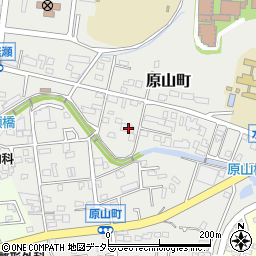 愛知県瀬戸市原山町68周辺の地図