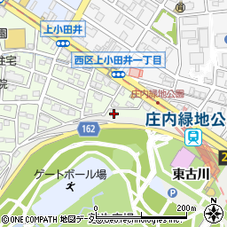 愛知県名古屋市西区上小田井1丁目16周辺の地図