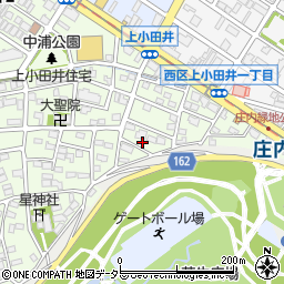 愛知県名古屋市西区上小田井1丁目142周辺の地図