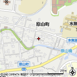 愛知県瀬戸市原山町83周辺の地図