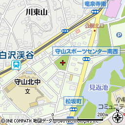 松坂公園周辺の地図