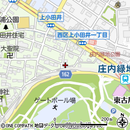 愛知県名古屋市西区上小田井1丁目20周辺の地図
