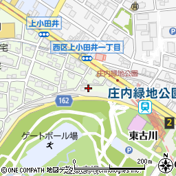 愛知県名古屋市西区上小田井1丁目15周辺の地図