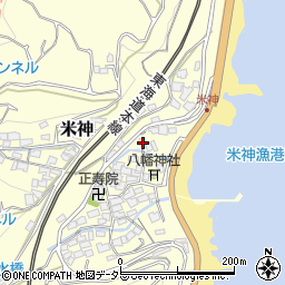 神奈川県小田原市米神7周辺の地図