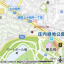 愛知県名古屋市西区上小田井1丁目14周辺の地図