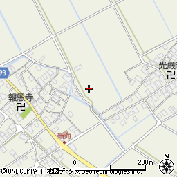 滋賀県彦根市新海町周辺の地図