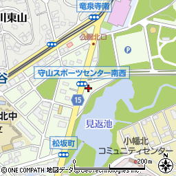 愛知県名古屋市守山区川小坂周辺の地図