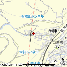 神奈川県小田原市米神252周辺の地図