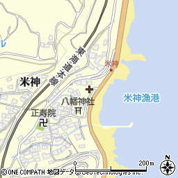 神奈川県小田原市米神42周辺の地図