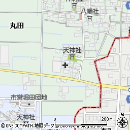 愛知県稲沢市中之庄町辻畑5周辺の地図