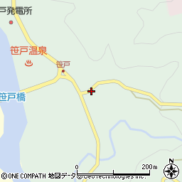 愛知県豊田市笹戸町周辺の地図