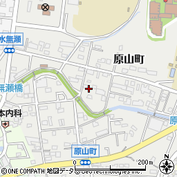 愛知県瀬戸市原山町55周辺の地図