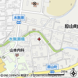 愛知県瀬戸市原山町174周辺の地図