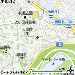 愛知県名古屋市西区上小田井1丁目135周辺の地図