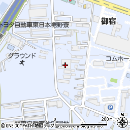 スーパーカドイケ裾野御宿店周辺の地図