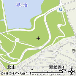 愛知県名古屋市守山区小幡周辺の地図
