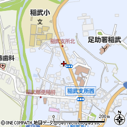 愛知県豊田市稲武町中シモ田周辺の地図