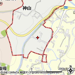 静岡県御殿場市神山20-5周辺の地図