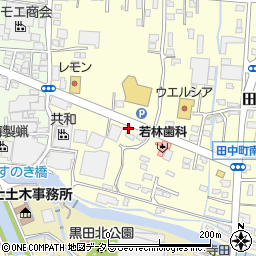 メイプル薬局田中町店周辺の地図