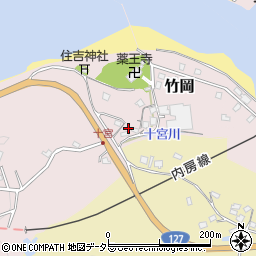 千葉県富津市竹岡24周辺の地図