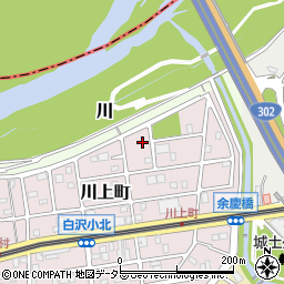 愛知県名古屋市守山区川上町56周辺の地図