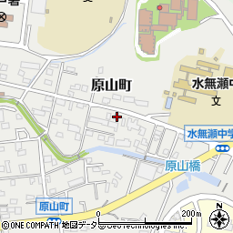 愛知県瀬戸市原山町95周辺の地図