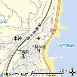 神奈川県小田原市米神39周辺の地図