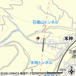 神奈川県小田原市米神792周辺の地図