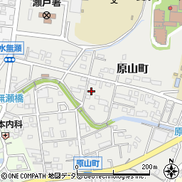 愛知県瀬戸市原山町57周辺の地図