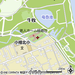 名古屋市緑寿荘周辺の地図