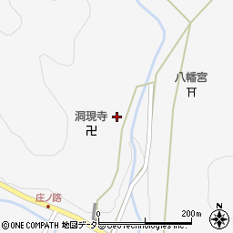 京都府船井郡京丹波町質美段周辺の地図