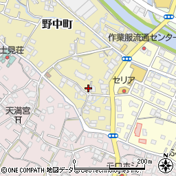 静岡県富士宮市野中町748周辺の地図