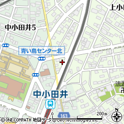 愛知県名古屋市西区上小田井1丁目408周辺の地図