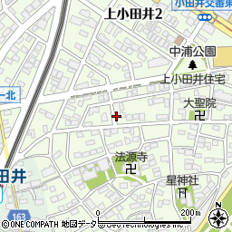 愛知県名古屋市西区上小田井1丁目318周辺の地図